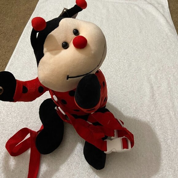 Lady Bug Plush On Leash - Picture 3 of 12